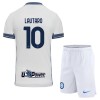 Inter Milán Lautaro Martinez 10 Venkovní 2024-25 - Dětské Fotbalové Dresy (S/S)